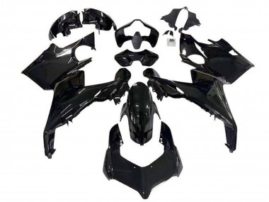 2018-2019 Ducati Panigale V4 V4S Motorcycle Fairings - Glossy Black