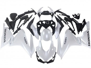 2019-2021 Honda CBR500R Motorcycle Fairings - White