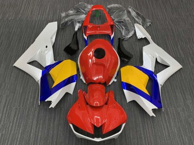 2013-2023 Honda CBR600RR Motorcycle Fairings - White Red Blue Yellow
