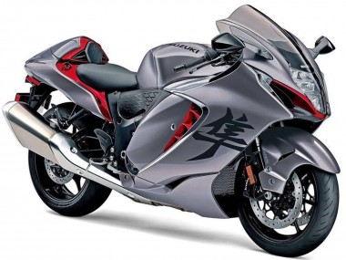 2021-2025 Matte Grey Matte Red Suzuki GSXR 1300 Hayabusa Motorcycle Fairings