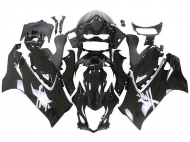 2021-2025 Glossy Black Suzuki GSXR 1300 Hayabusa Motorcycle Fairings