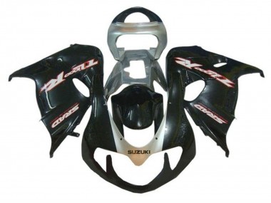1998-2003 Suzuki TL1000R Motorcycle Fairings - Glossy Black Grey