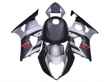 2003-2004 Suzuki GSXR 1000 Motorcycle Fairings - Silver Grey Black Red