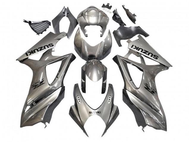 2005-2006 Suzuki GSXR 1000 Motorcycle Fairings - Silver