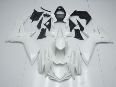 2009-2016 Suzuki GSXR 1000 Motorcycle Fairings - White