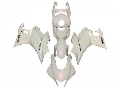 2022-2024 Yamaha YZF R3/R25 Motorcycle Fairings - Pearl White