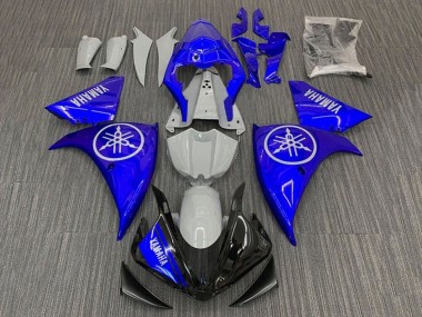 2009-2011 Yamaha YZF 1000 R1 Motorcycle Fairings - Blue Nardo Grey Black