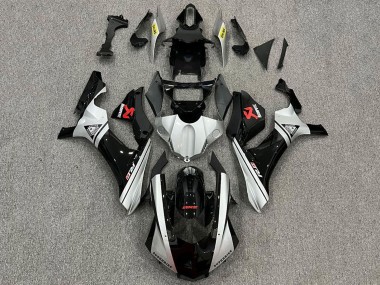 2015-2019 Yamaha YZF 1000 R1 Motorcycle Fairings - Silver Black