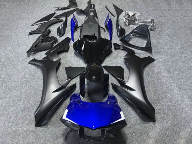 2020-2025 Yamaha YZF 1000 R1 Motorcycle Fairings - Glossy Black Matte Black Blue