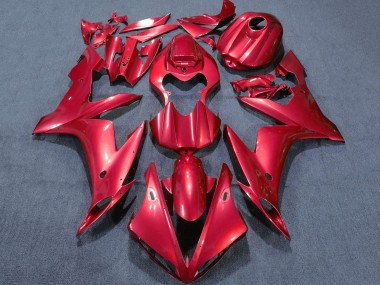 2004-2006 Yamaha YZF 1000 R1 Motorcycle Fairings - Red