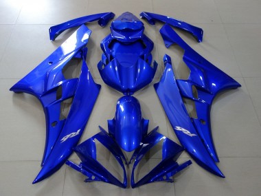 2006-2007 Yamaha YZF R6 Motorcycle Fairings - Blue