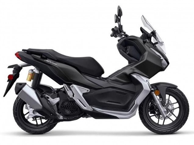 2018-2021 Honda ADV150 Motorcycle Fairings - Silver Matte Black