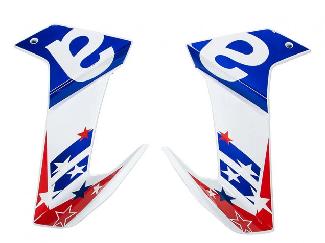2020-2024 Aprilia RS660 Motorcycle Fairing - White Blue Red