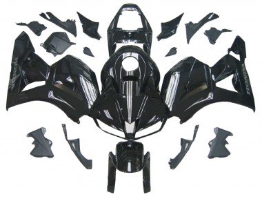 2013-2023 Honda CBR600RR Motorcycle Fairing Kits - Glossy Black