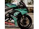 2008-2016 Yamaha YZF R6 Motorcycle Fairings - Light Green White Black Petronas