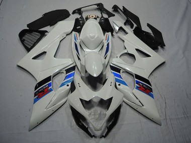 2007-2008 Suzuki GSXR 1000 Motorcycle Fairing Kits - White Blue Red