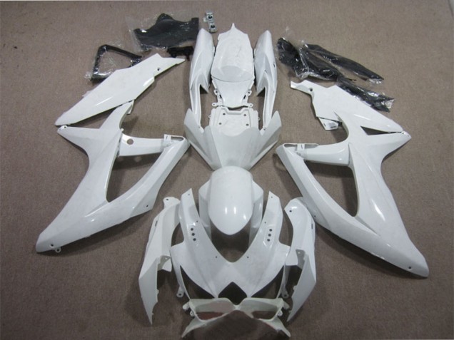 2008-2010 Suzuki GSXR 600 Motorcycle Fairings - Unpainted
