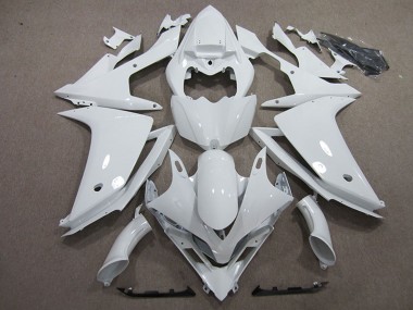 2007-2008 Yamaha YZF R1 Motorcycle Fairings - White