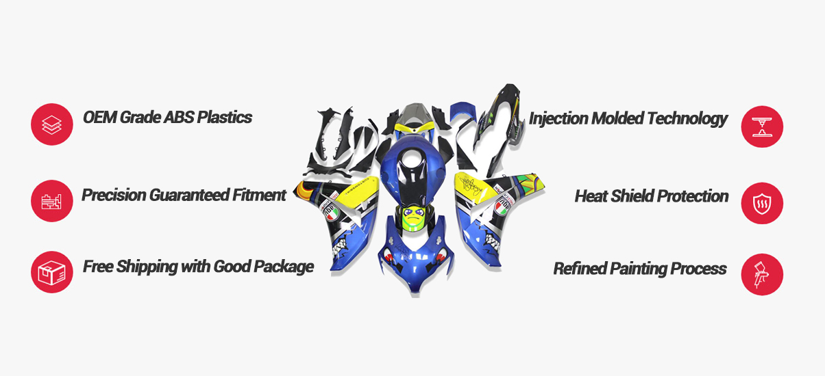 Best Aftermarket Motorcycle Fairings | FairingTime Canada Official