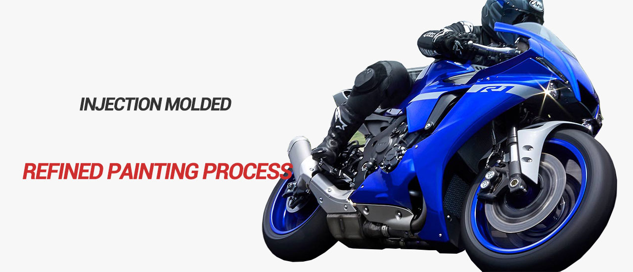 Injection Molded, Refined Painting Process | FairingTime Canada Official